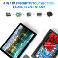 Unew 10.1 inch 1280x800 IPS Touch Raspberry Monitor HDMI Type-C Display for Raspberry Pi 5 4 4B/3B/3A+/2B/B+/A+