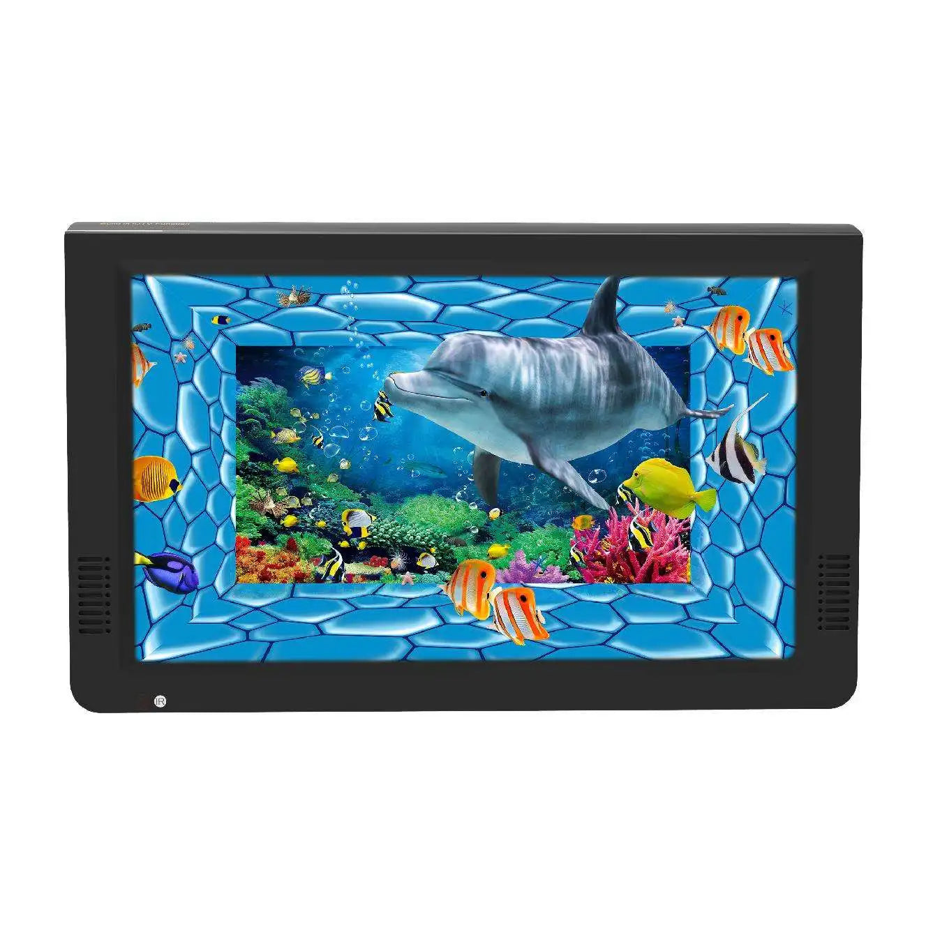10 Inch Portable Digital TV DVB-T2 ATSC ISDB-T Rechargeable LED Television for Car Camping Outdoor Travel Support HDMI AV USB