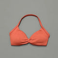 Sports Strappy Bra Yoga Underwear Women Gym Top Running Exercise Backless Bra High Support Active Wear Fitness Workout Halter