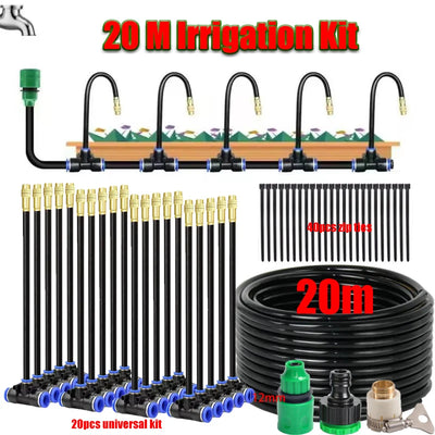 5-20M Universal Automatic Irrigation Sprinkler Kit Garden | SAMAG