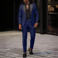 2 - Piece Men's Suit Suitable For Wedding Business Single Button Jackets And Pants Sets, Slim Fit - View 4 | SAMAG