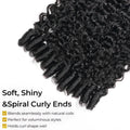 Burmese Curly Hair Bundles Pixie Curly Bundles 100% Raw Human Hair Ocean Spiral Curly Double Drawn Vietnamese Hair Weave Deep Wave