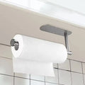 Stainless Steel Silver / Black Paper Towel Wipe Hanging Rack Can Store Cling Film Roll For The Kitchen - View 4 | SAMAG