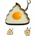Funny Fried Egg Mold Creative Stainless Steel Non-Stick Omelette Kitchen Cooking Tool Girlfriend DIY Breakfast Sandwich Gadget