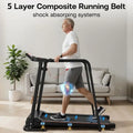 Adjustable Walking Treadmill with Senior Support, Long - View 4 | SAMAG