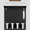New Type Professional Wall Mount Barber Electric Clipper Holder Salon Beauty Organizer Hairdressing Styling Tools Storage Rack