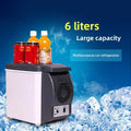 Portable Car And Home Dual-purpose Mini 12V Electronic Small Refrigerator 6L Refrigerator And Heating Box