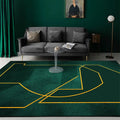 Modern Luxury Rugs Living Room Decoration Home Large Carpet for Bedroom Children's Room Decor Floor Mats Green Porch Doormat