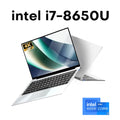 2026 14.1"Laptop Intel Core i7 8650U Atom A3950 Portable Laptops Windows 11 Computer 4K HD 12GB RAM 1TB 2TB SSD Notebook Office