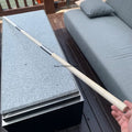 160 CM White Wax Pole Folding Martial Arts Stick Splicing | SAMAG