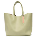 SC Luxury Brand Cow Leather Tote Bags Designer Cowhide Handbags Women Shoulder Bags Fashion Female Large Capacity Liner Bag
