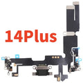 1pcs Charging Port Flex Cable For iPhone 14 11 12 13 Pro Max SE2 USB Charger Dock Connector With Microphone  Ribbon Repair