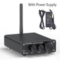 Fosi Audio BT10A Mini Bluetooth Amplifier 2 Channel Amp for Home Speakers Treble & Bass HiFi Stereo Sound Amplifier 50W*2