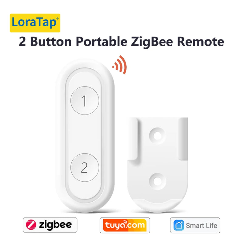 Tuya Smart Life ZigBee 3.0 Wireless Portable Pushbutton 1,2,3,4 Gang Remote Controller Scene Switch