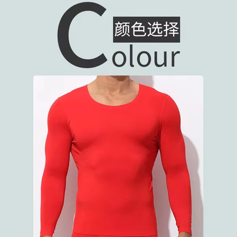 Men's Long Johns Suit Tights Modal Cotton Sweater Male Thin Shirt Leggings Underwear