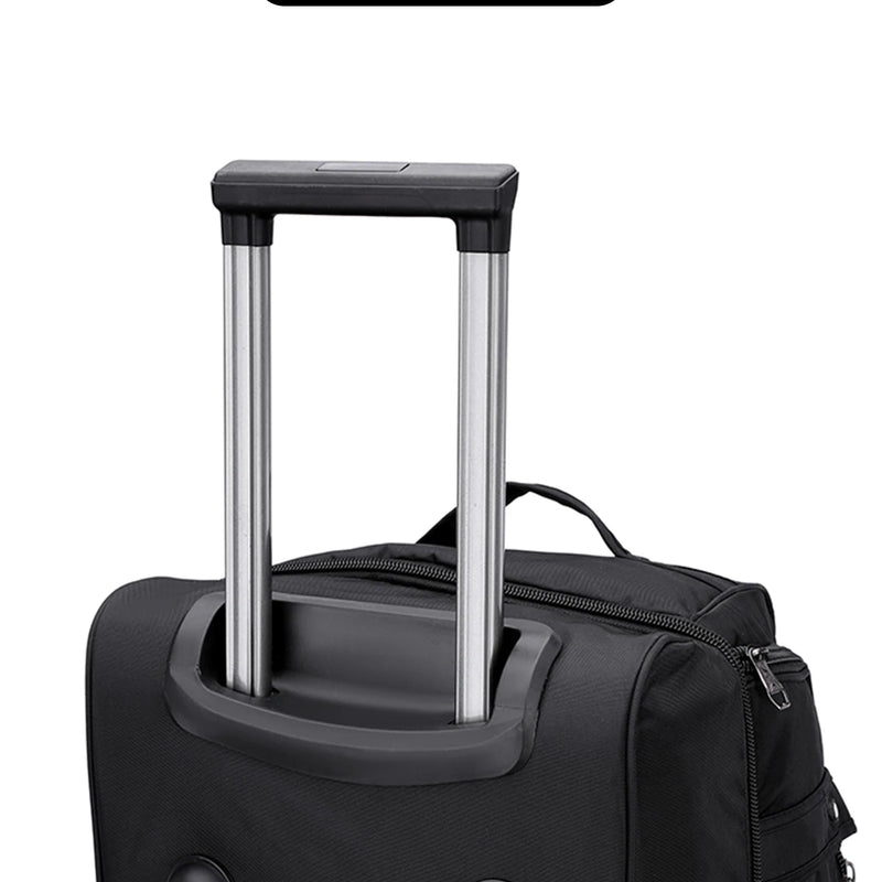 Multifunctional Trolley Travel Bag, Large-Capacity Men's and Women's Business Boarding Bag, Short-Distance Luggage Bag, Portable