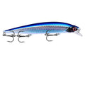 14cm 18.5g 3D Bionic Minnow Fishing Lure Hard Bait with 3 | SAMAG
