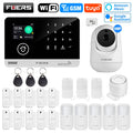 FUERS Tuya Smart  WIFI GSM G03 DIY Alarm System Smart Home Security Alarm System Ant-theft 433Mhz Burgla With Door Motion Sensor