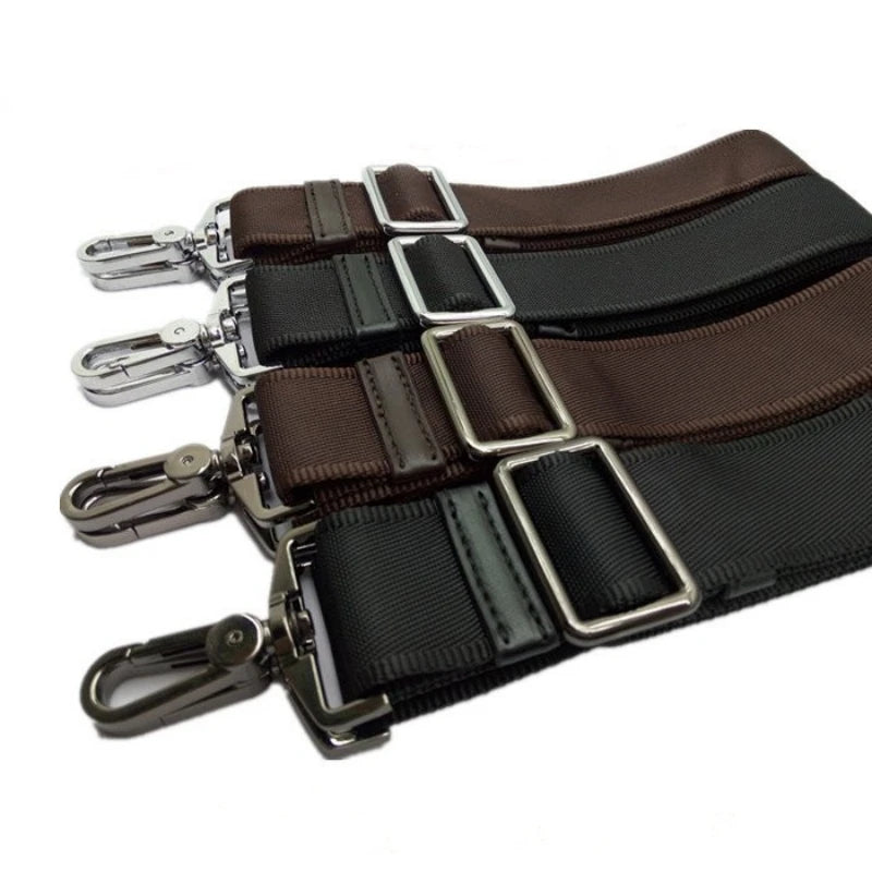 38mm max 30KGS strong hook nylon belt accessory men bags long shoulder strap,man briefcase bag straps,repair bag shoulder strap