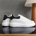 Men's breathable lightweight white shoes spring summer soft-sole comfort walking casual shoes fashion student sports baord shoes
