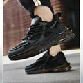 High-quality Large-sized Round-toed Thick-soled Height-increasing Shock-absorbing and Low-top New Casual Sports Shoes