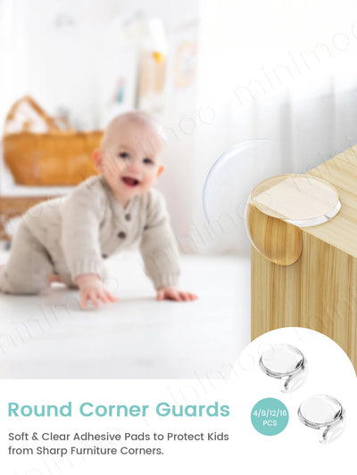 4/8/12/ Children Baby Safety Silicone Protector Table | SAMAG