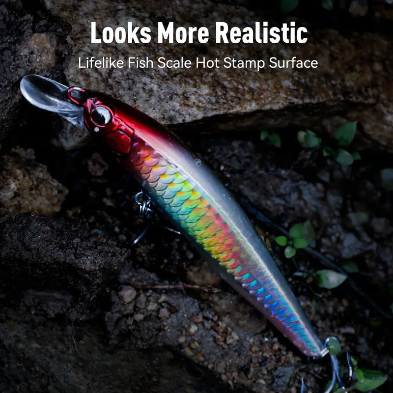 Kingdom Kingart-II Sinking Minnow Fishing Lure 7.5g 14g | SAMAG