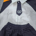 Summer Boy Clothing Set Patchwork Shirt+ Black Shorts - View 4 | SAMAG