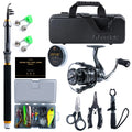 Goture Telescopic Fishing Rod and Reel Combo Kit Pole Set | SAMAG