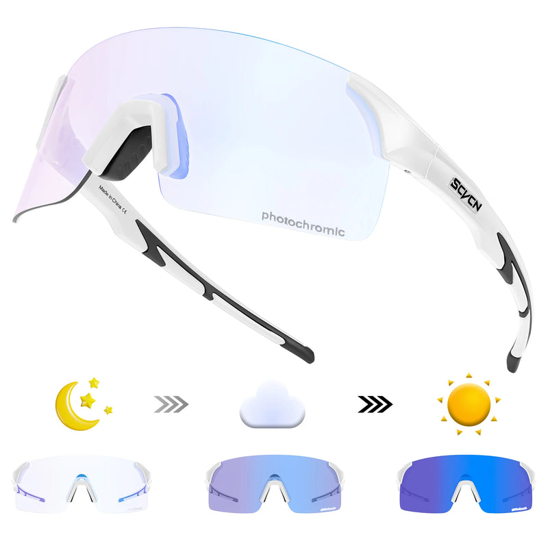 SCVCN NEW Fashion Cycling Sunglasses for Men Women MTB | SAMAG