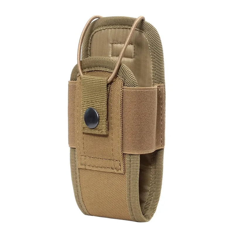Tactical Walkie Talkie Carry Bag Molle Radio Pouch Holder Pocket Portable Outdoor Hunting Sports Waist Bag Interphone Holster