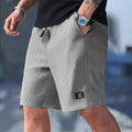 Summer Men's Waffle Texture Casual Sports Beach Shorts | SAMAG