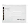 White Self-Sealing #0 Poly Bubble Mailers, Padded Envelopes, 6" x 9", 10 pack