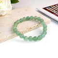 Natural Stone Beads Bracelet For Women Men Agate Crystal Quartzs Aquamarines Jades Jewelry Agates Elastic Bangle Bracelets 6 8mm