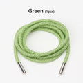 Crystal Rhinestone Diamond Shoelaces Colorful Shiny Shoe Laces Sneakers Shoelace Clothes Bags Belt Accessories Round 4mm 1PCS