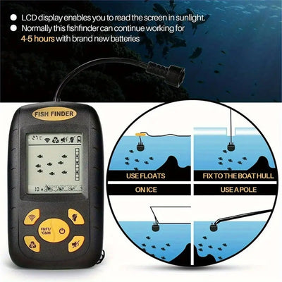 Budget - Friendly - 2.3inch High - Quality Portable Fish Finder | SAMAG