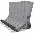 6 Pairs of MEN'S Sports Socks, Sweat Absorbing | SAMAG