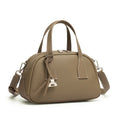 Elegant Genuine Leather Boston Handbag Women’s  Shoulder Bags Lady New Multi-Functional Crossbody Bag for Daily Casual & Work