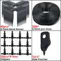 KESLA Greenhouse Drip Irrigation 4-Way 3/5mm 2-Way Drip Arrow Transmitter Garden Automatic Watering System Potted Plant 10/20set