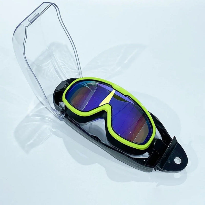 Unisex Large-Frame Waterproof Anti-Fog HD Diving Goggles | SAMAG