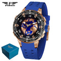PINDU Design Original New Brand Wristwatches Miyota 8215 Planet Theme Series Mechanical Watch Men's - Visuel 12 | SAMAG