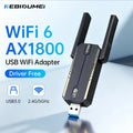 KEBIDUMEI WIFI 6 Wi - fi USB Adapter AX1800 Network Card Dongle 2.4G/5GHz 802.11AX Antenna Signal - Visuel 8 | SAMAG