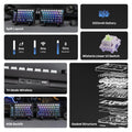 EPOMAKER Split70 QMK/VIA 70% Split Layout Wired/BT/2.4Ghz Wireless Mechanical Keyboard with Programmable Knob Mac Modifier