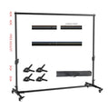SH Photography Background Backdrop Stand Support Picture Canvas Frame System Kit With Carry Case For Muslin Photo Video Studio