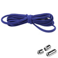 1/2/4 pairs Semicircle No Tie Shoelaces Elastic Sneakers shoelace Metal Lock Lazy Laces for Kid and Adult One size fits all shoe