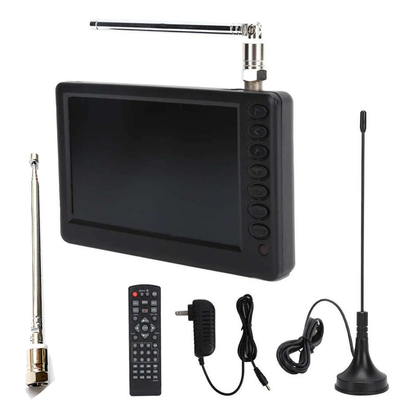 LEADSTAR D5 Rechargeable 5 Inch ISDB T DVB T2 ATSC Portable Mini Digital Tv With Full Segment Decoder Battery Pocket Tv Isdbt D5
