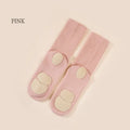 Unisex Kids & Adults Crew Length Non Slip Grip Dance Socks Girls Breathable Socks for Ballet Modern Yoga Dance Training