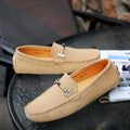 New Men Casual Shoes Fashion Suede Soft Men Loafers Leisure Moccasins Slip on Men's Driving Shoes Lazy Shoe Handmade Flats Comfy