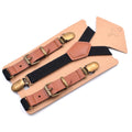 Suspenders for Boys Girls 2cm Y - back 3 Clips Adjustable Elastic Trouser Braces Belt for Kids Fashion - Visuel 8 | SAMAG