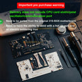 New Enhanced Replacement Motherboard (Single-Chip) With Colorful RGB Lights Without CPU For GAMEGEAR GG Gaming Console